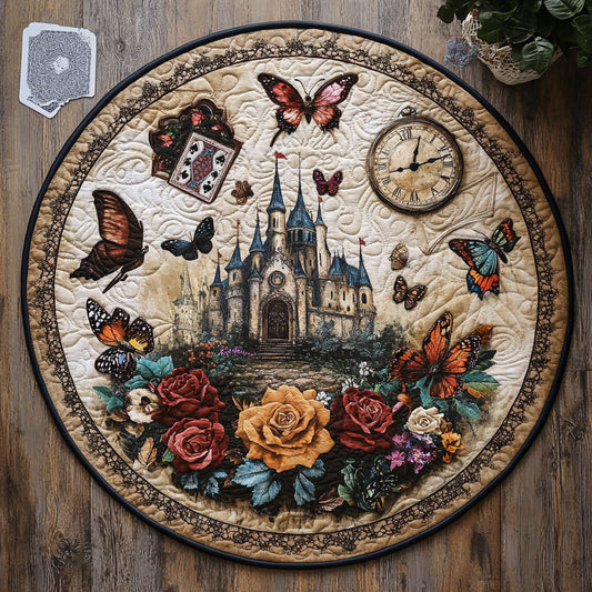 Castle Thorns WN0408020CL Quilted Round Mat