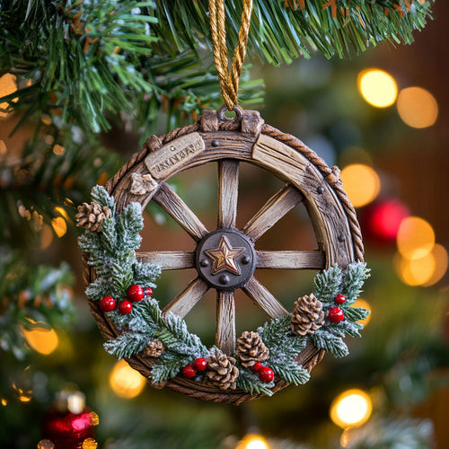 Western Wheel CP0312191CL Christmas Ornament