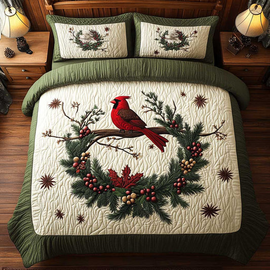 Winter Cardinal WP1601022CL Duvet Cover Set