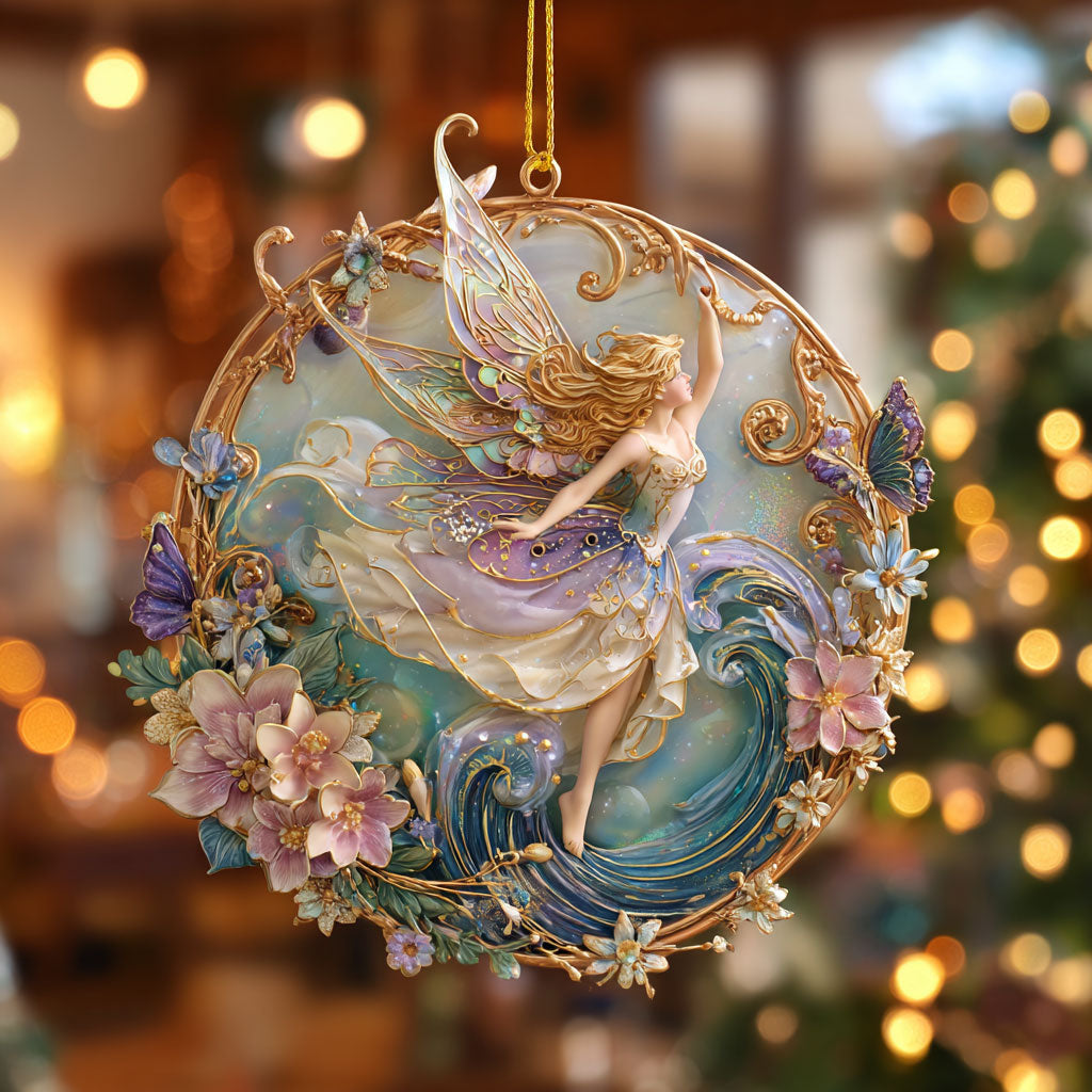 Blooming Fairy CW0412047CL Christmas Ornament