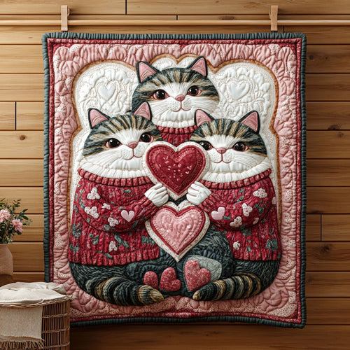 Cat Love KL1501025CL Quilt