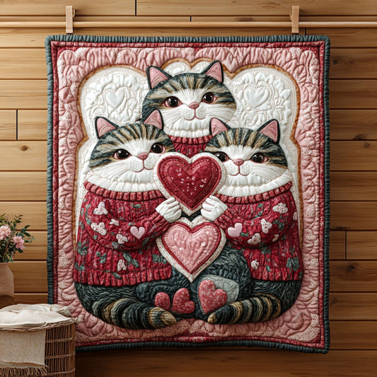 Cat Love KL1501025CL Quilt