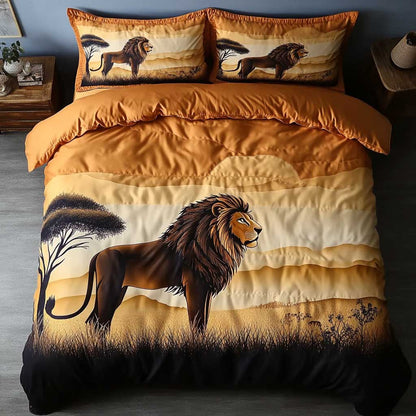 African Lion Roar WN0503057CL Duvet Cover Set