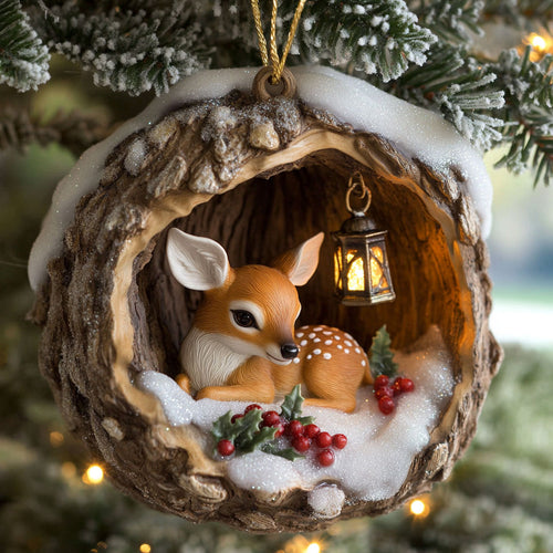 Winter Fawn CP0312216CL Christmas Ornament