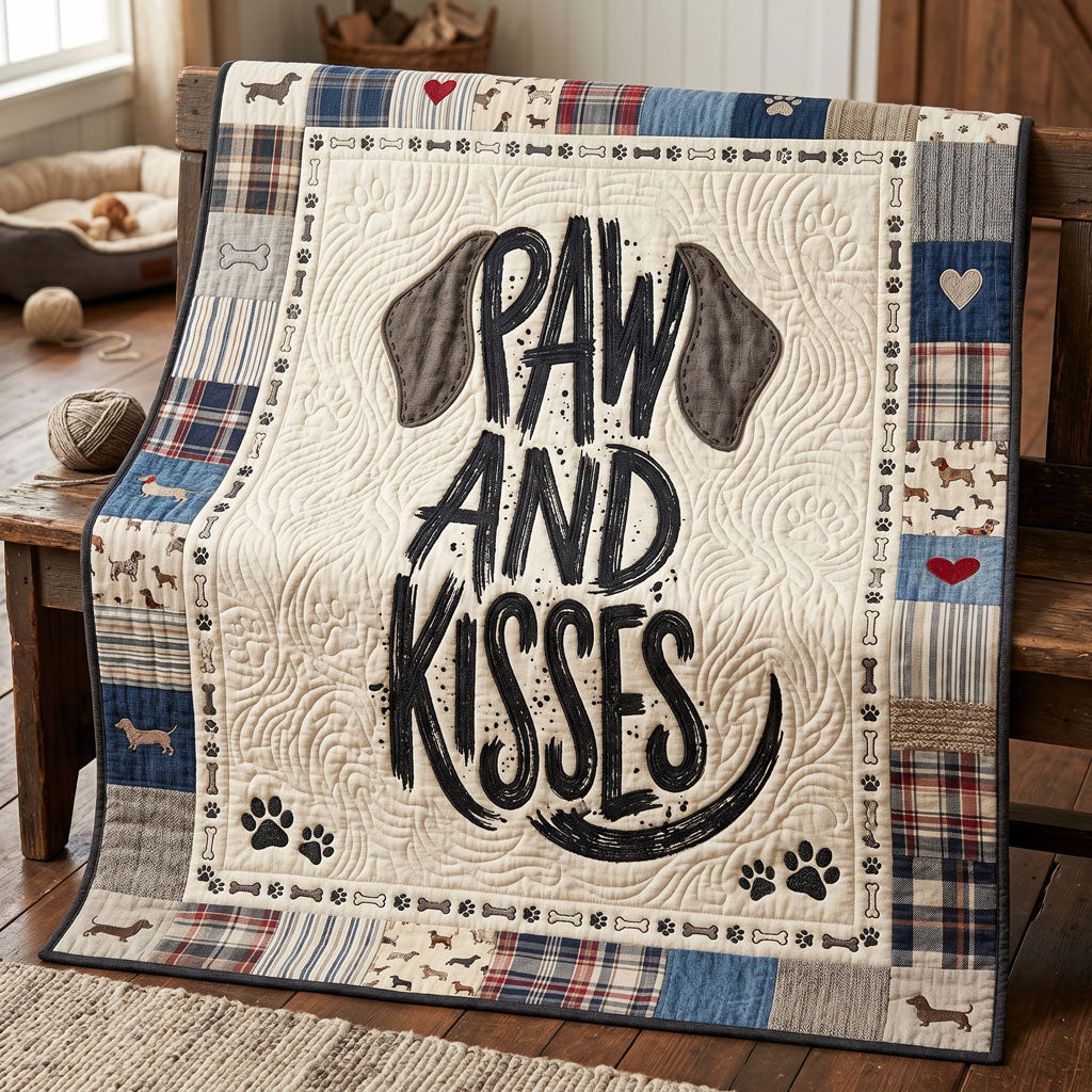 Paws And Puppy Love WN2305007CL Quilt