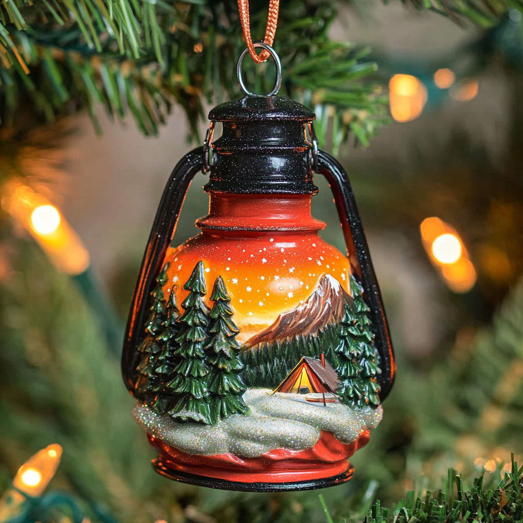 Mountain Light Camping Lantern WN2310040CL Christmas Ornament