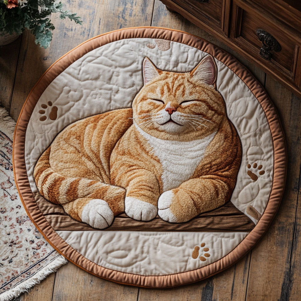 Sleep Peaceful CP2004159CL Quilted Round Mat