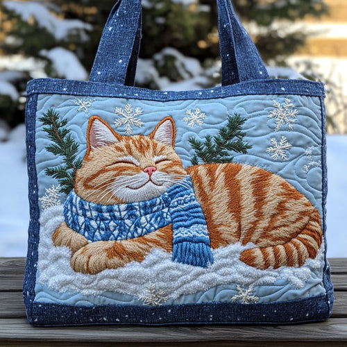 Frost Feline CP3010015CL Quilted Tote Bag