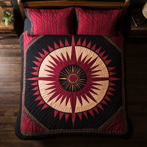 Native American Compass WP2101049CL Duvet Cover Set