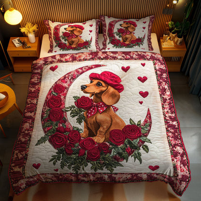 Scarlet Moon Dachshund WN0201065CL Duvet Cover Set