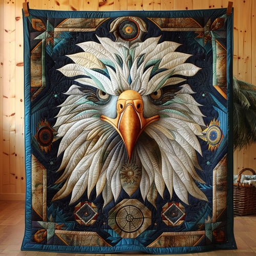 Powerful Bald Eagle CW0901070CL Quilt