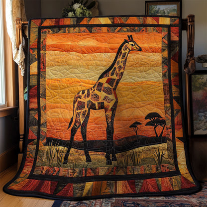 Ethereal African Giraffe WN0403039CL Quilt