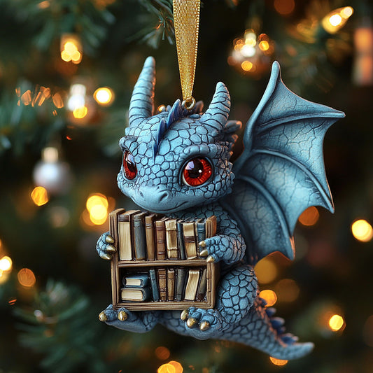 Dragon Holiday Glow WN2411027CL Christmas Ornament