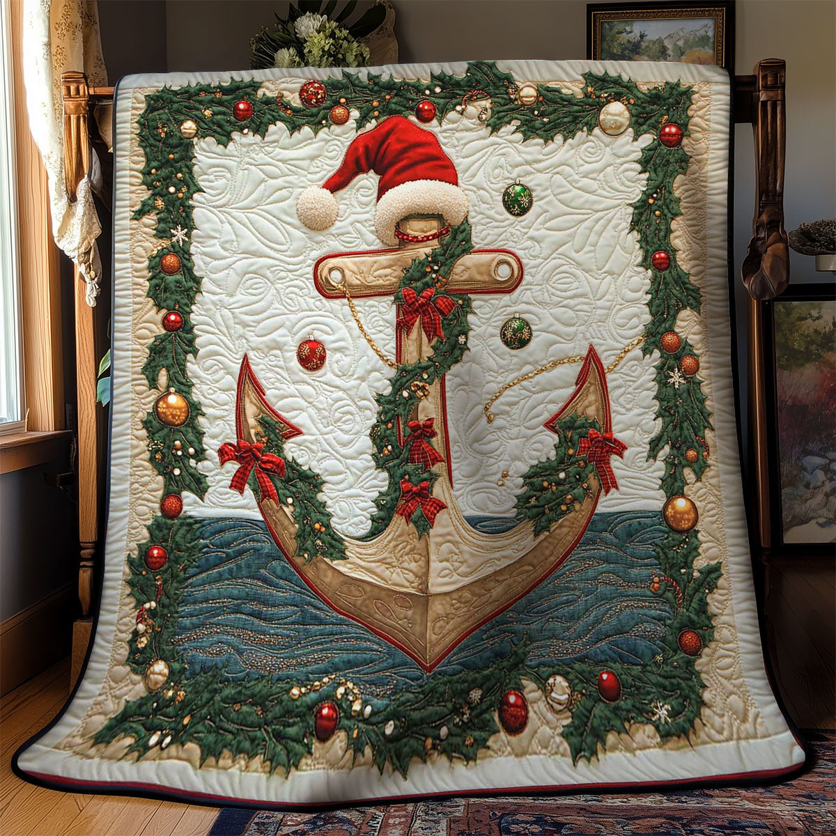 Christmas Anchor WN1501074CL Quilt