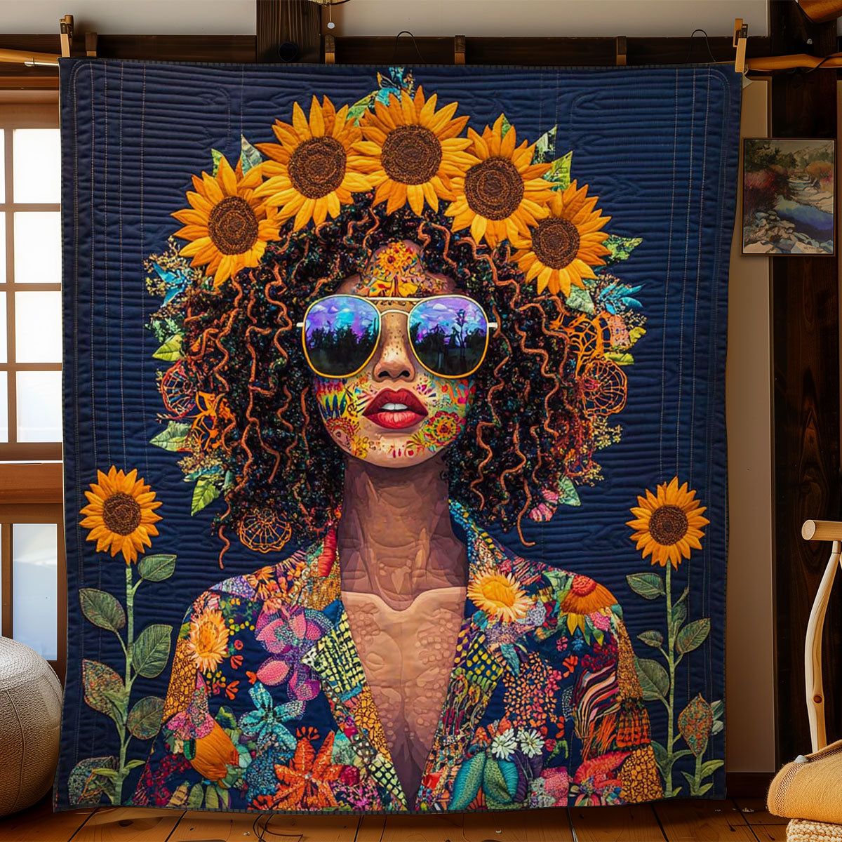 Sunlit Beauty Woman WN2101016CL Quilt