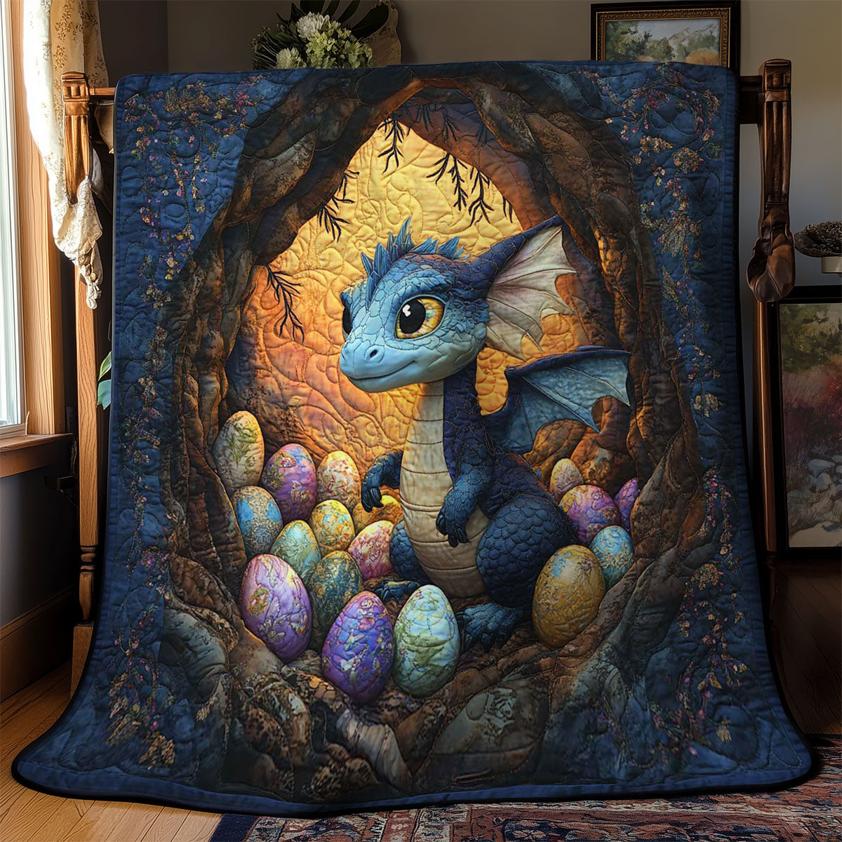 Mystical Dragon Eggs WN1501030CL Quilt