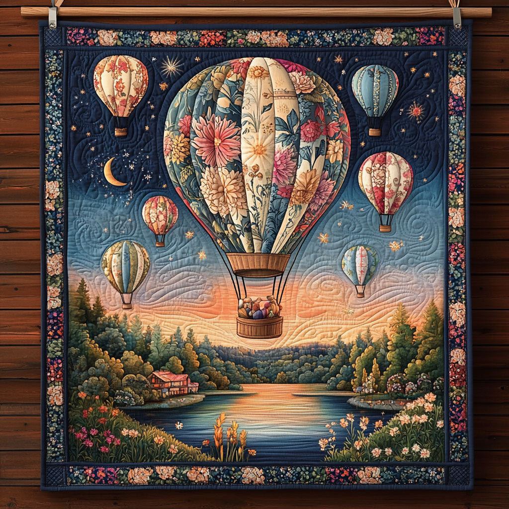 Balloon in Bloom KL0701049CL Quilt