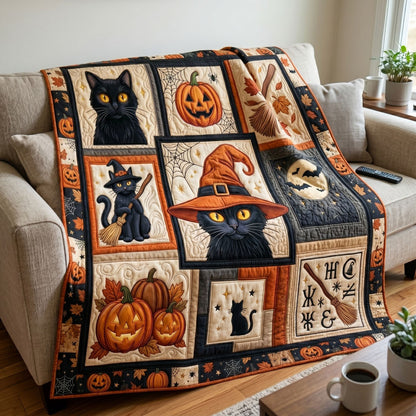 Midnight Magic Cat WN0605014CL Quilt