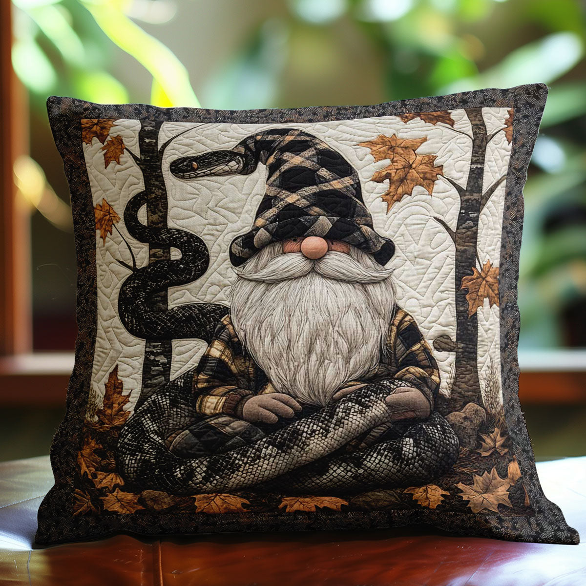 Gnome's Serpent Embrace WN0802105CL Quilt Pillow Case