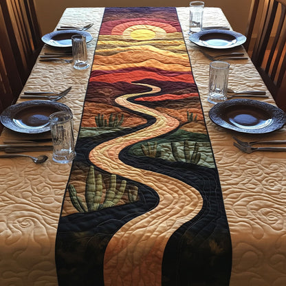 Desert Mirage WJ1006032CL Quilted Table Runner