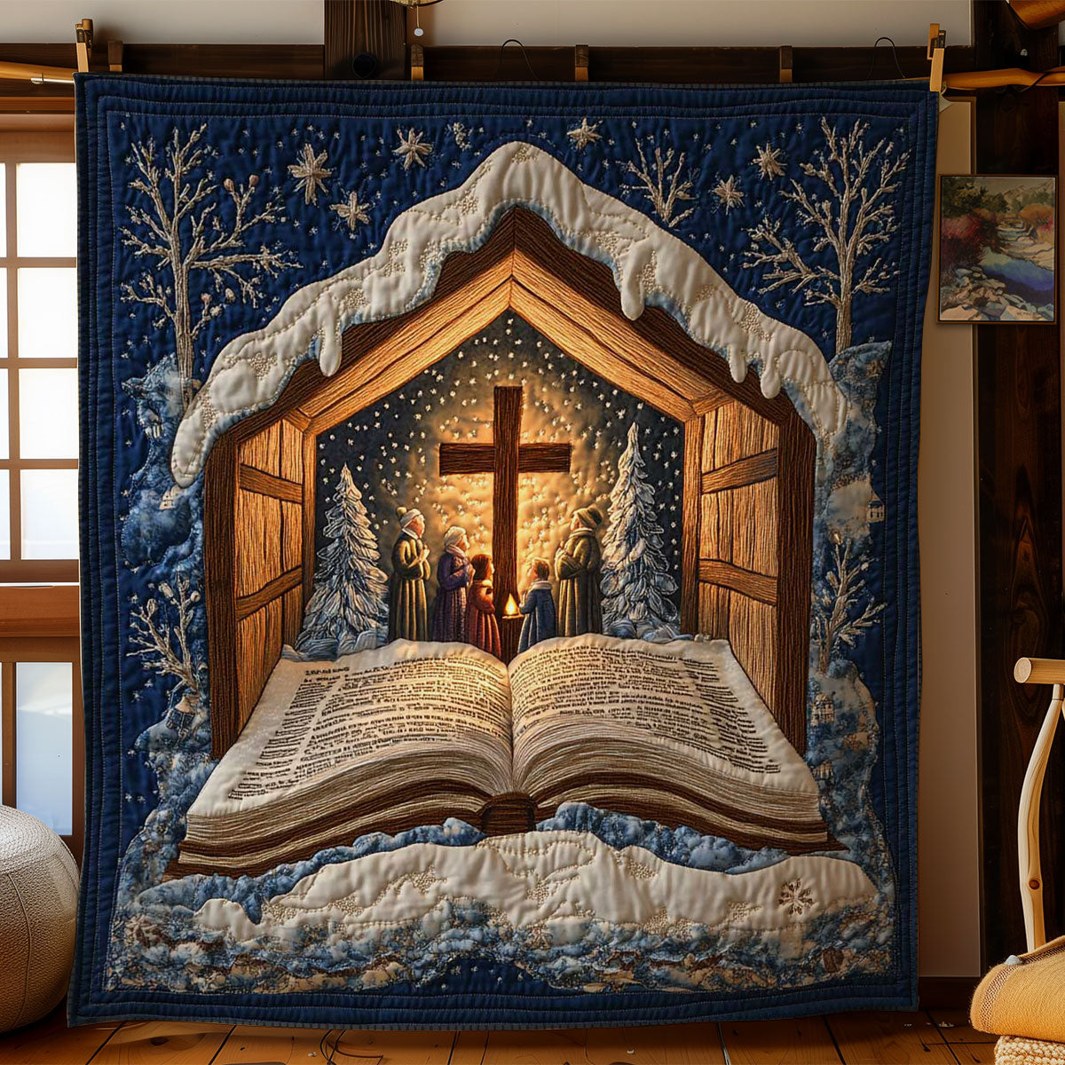 Christianity Holy Gathering WN0603052CL Quilt