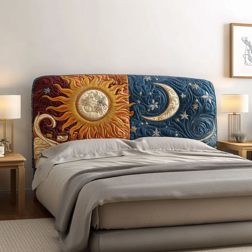 Celestial Duality QA0701017CL Quilted Headboard Slipcover