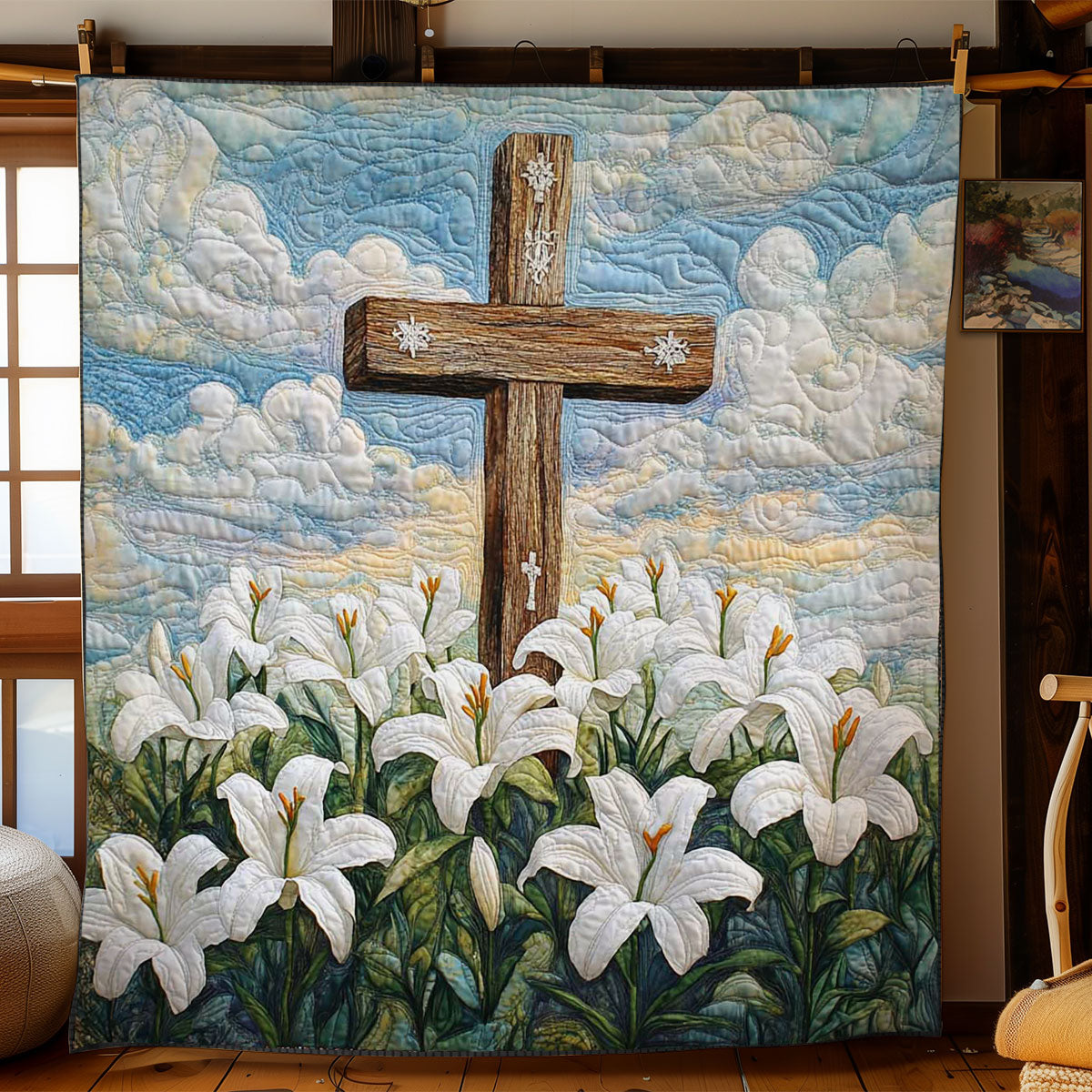 Christianity Cross Of Salvation WN0603003CL Quilt