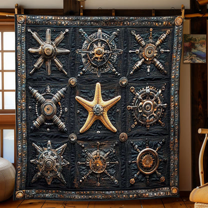 Timeless Steampunk Starfish WN0602048CL Quilt