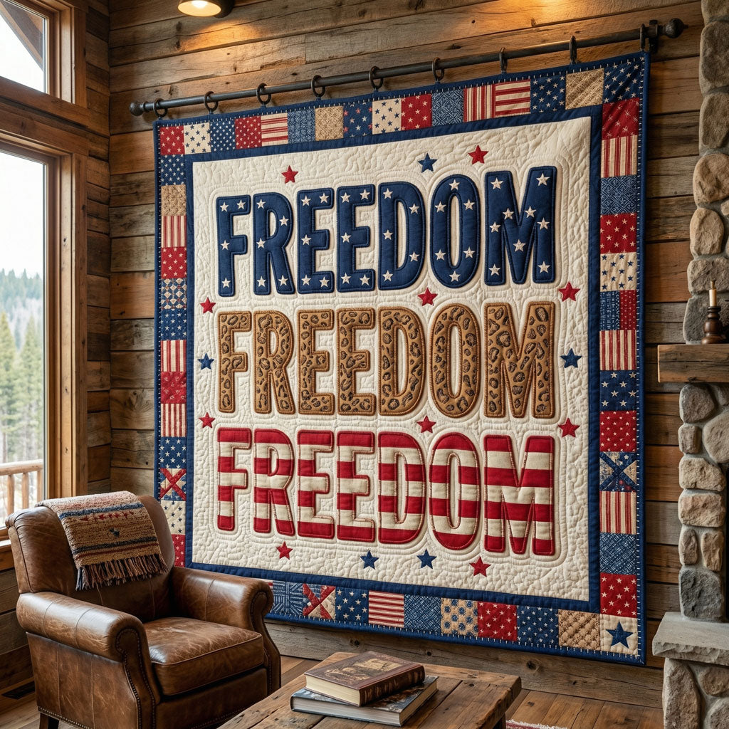 Bold American Freedom WN0904014CL Quilt