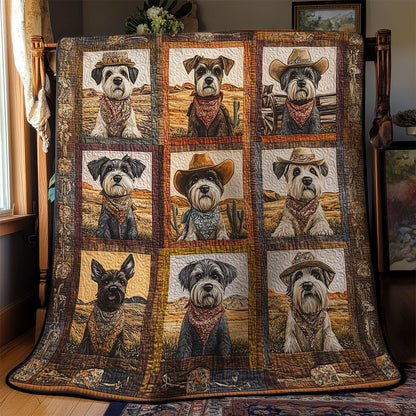 Bandana Schnauzer WN0901006CL Quilt