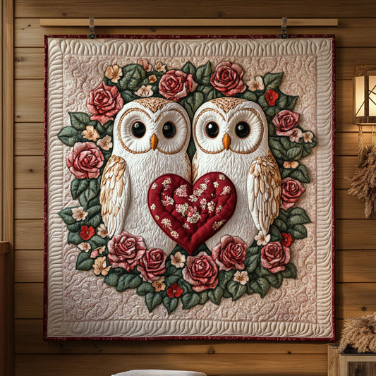 Eternal Love Owls KL1501029CL Quilt