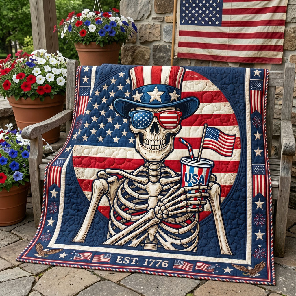 Stars And Bones Freedom WN3005013CL Quilt