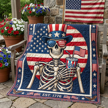 Stars And Bones Freedom WN3005013CL Quilt