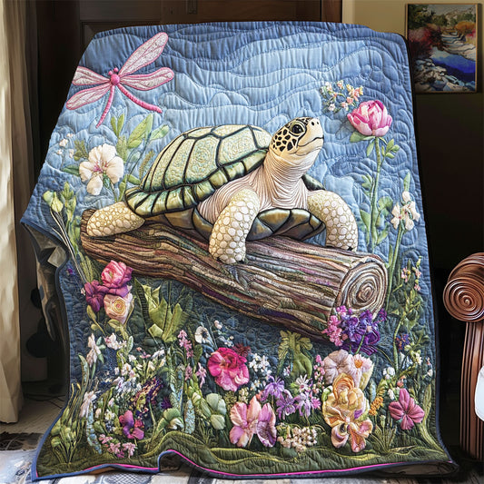 Forest Tortoise WP2803032CL Quilt