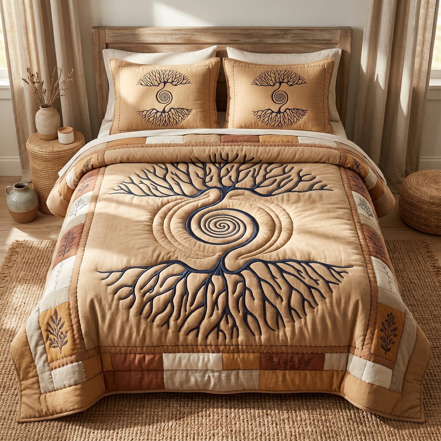 Spiral Tree Of Life XR2705001CL Duvet Cover Set
