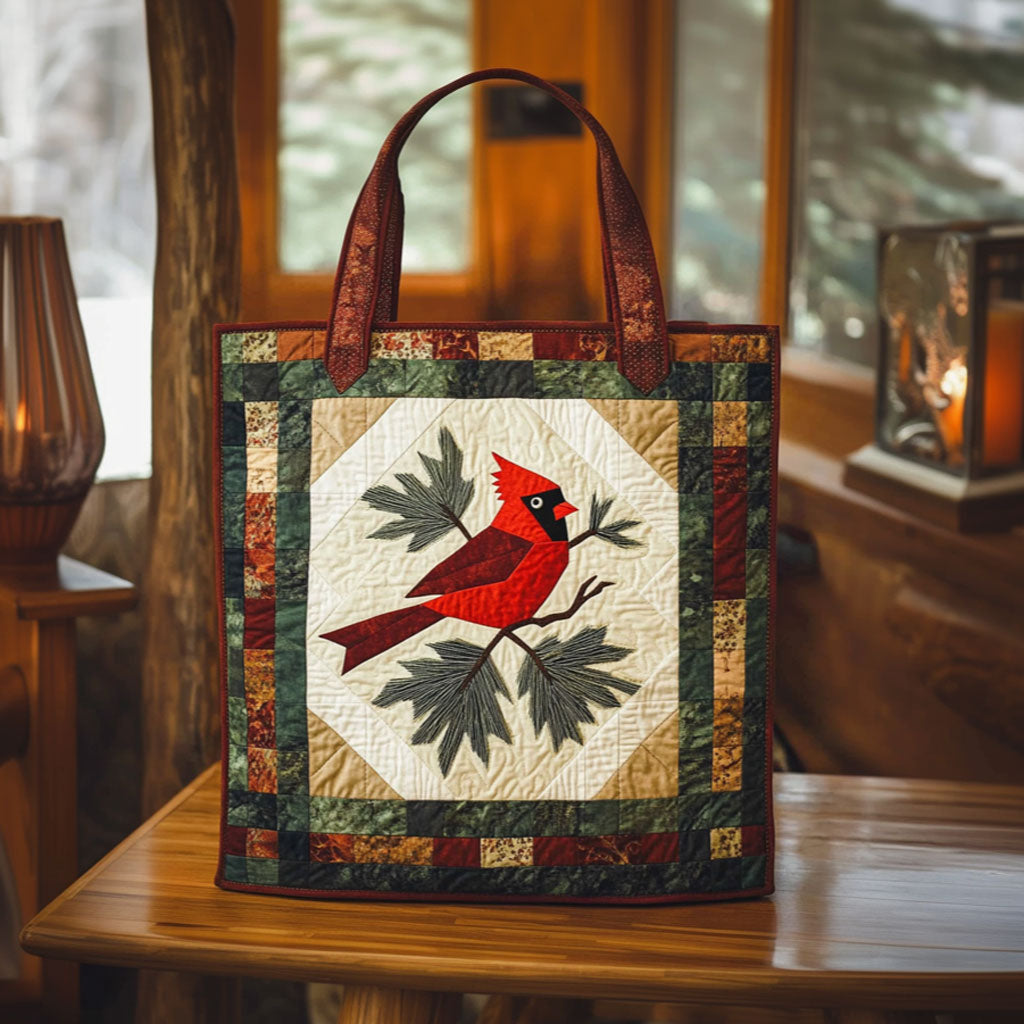 Cardinal Geometric KL2711019CL Quilted Tote Bag
