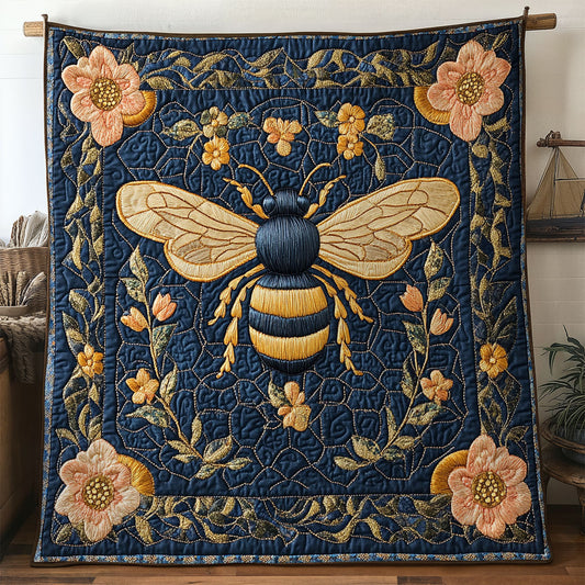 Golden Bee Garden WN3006049CL Quilt
