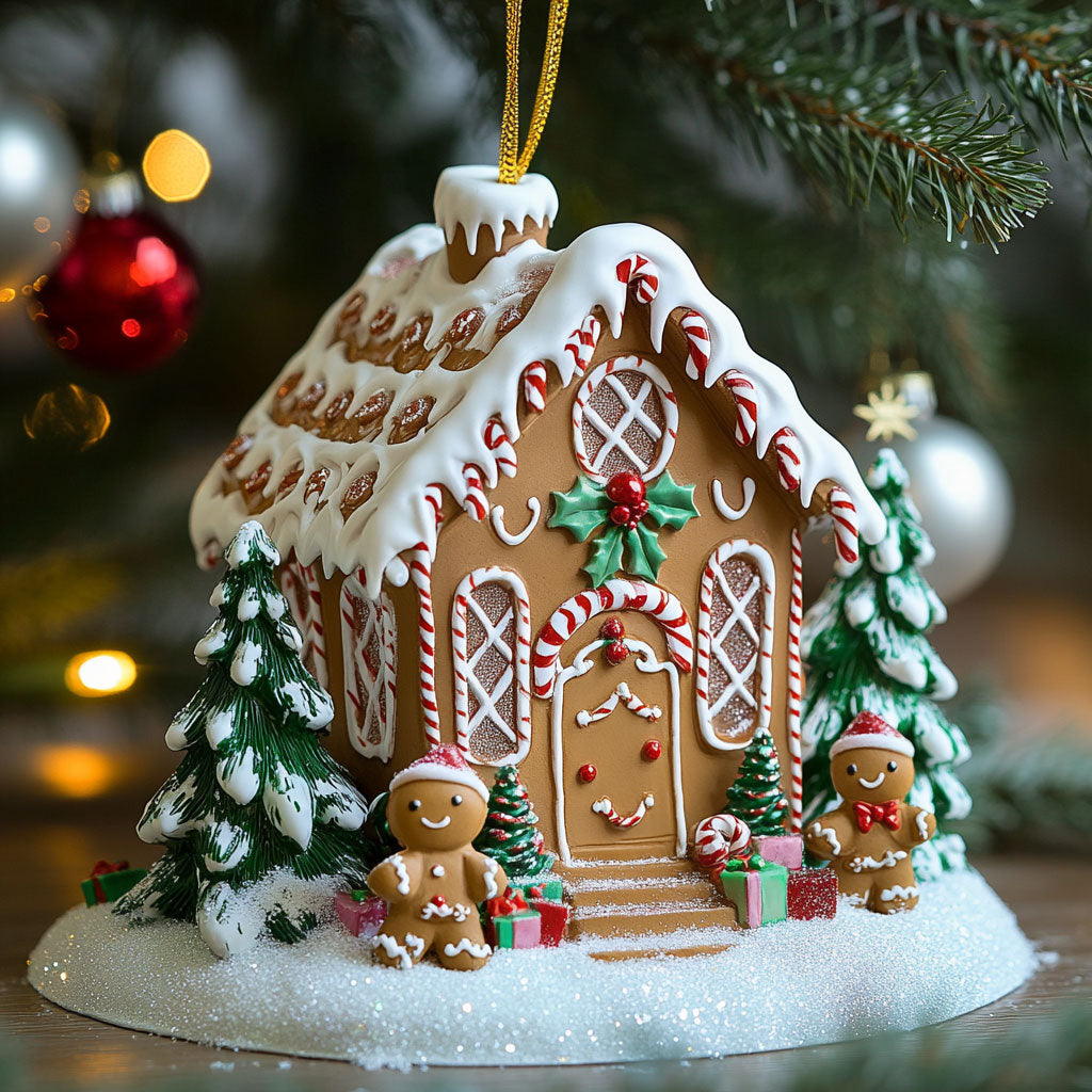 Gingerbread House CW2611049CL Christmas Ornament