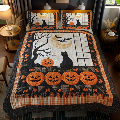 Halloween Cat Magic WN0703088CL Duvet Cover Set