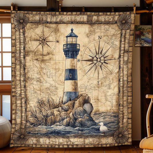 Nautical Dreams Lighthouse WN1003050CL Quilt