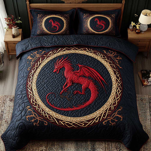 Mythical Fire Dragon WP1501022CL Duvet Cover Set