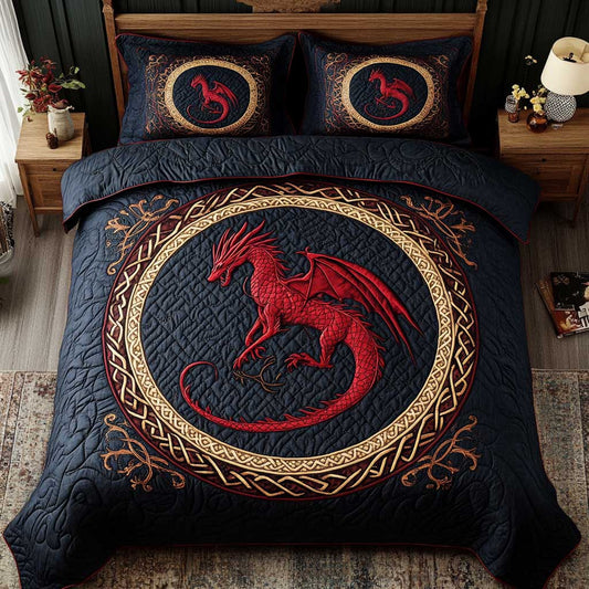 Mythical Fire Dragon WP1501022CL Duvet Cover Set