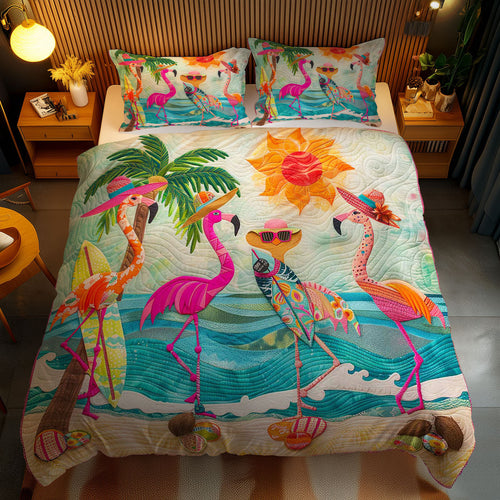 Flamingo Sunset WN2102005CL Duvet Cover Set