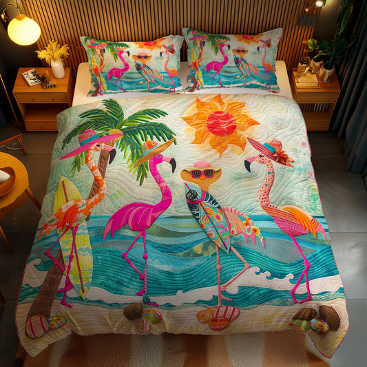 Flamingo Sunset WN2102005CL Duvet Cover Set