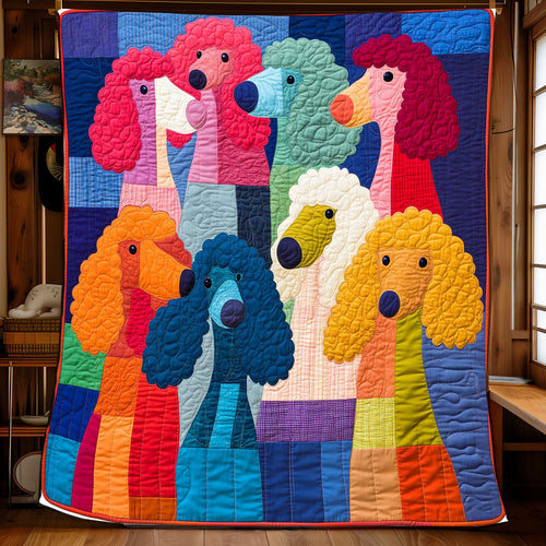 Aesthetic Poodles WP0603002CL Quilt