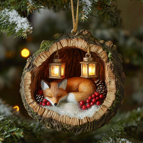Hollow Fox CP0312226CL Christmas Ornament