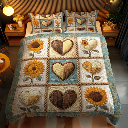 Blooming Sunflower WN0303083CL Duvet Cover Set