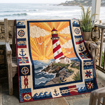 Sunset Lighthouse XR1905005CL Quilt