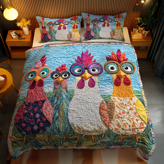 Wacky Chicken WN0803122CL Duvet Cover Set