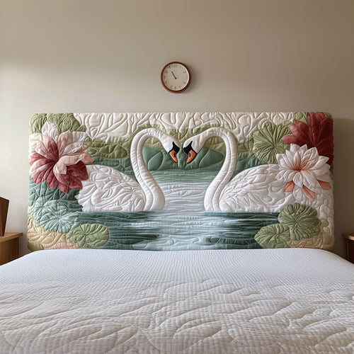 Swan Couple QA1201046CL Quilted Headboard Slipcover